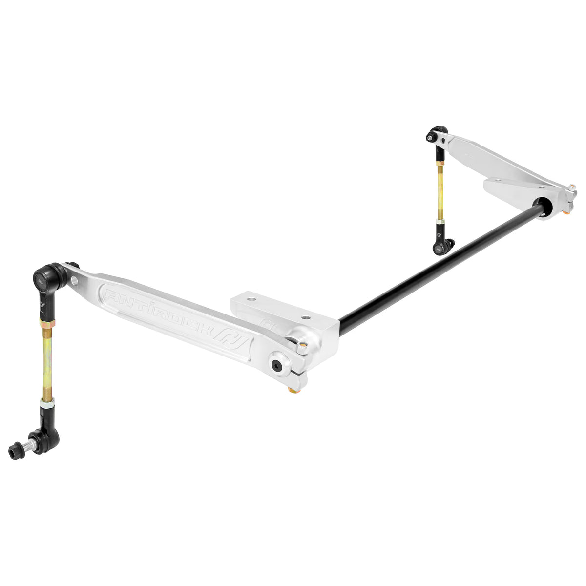 Rock Jock Rock Jock Antirock Sway Bar Kit JK Front Bolt-On Aluminum Frame Brackets 7075 Billet Aluminum Arms RJ-236101-101 | RJ-236101-101