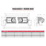 Rigid Industries Radiance 50 Inch RGBW Light Bar | 250053