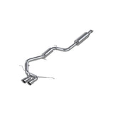 MBRP MBRP 2013 2018 Ford Focus ST 2.0L EcoBoost T409 Stainless Steel 3 Cat Back Dual Center Outlet S4200409 | S4200409