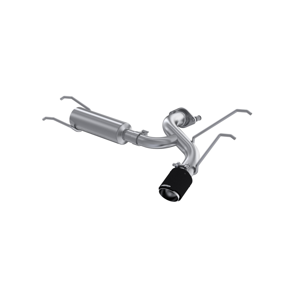 MBRP MBRP 2016 2026 Mazda MX-5 Miata 2.0L T304 Stainless Steel 2.5 Axle-Back with Carbon Fiber Tip S44523CF | S44523CF