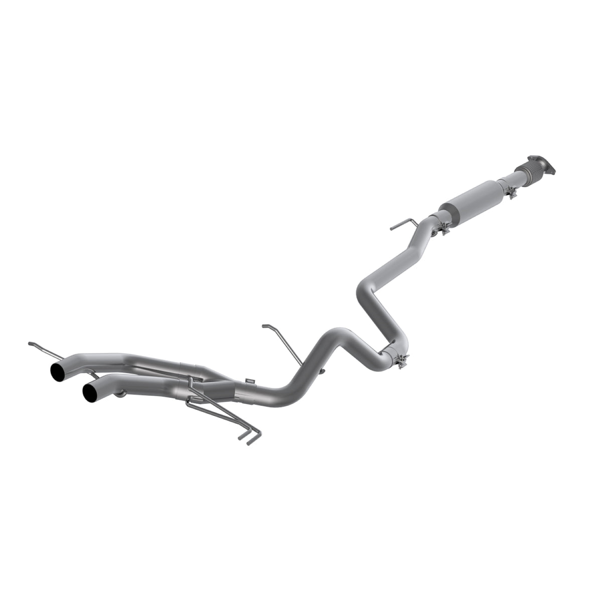 MBRP MBRP 2013 2018 Hyundai Veloster Turbo Aluminized Steel 2.5 Cat Back Dual Exit S4702AL | S4702AL