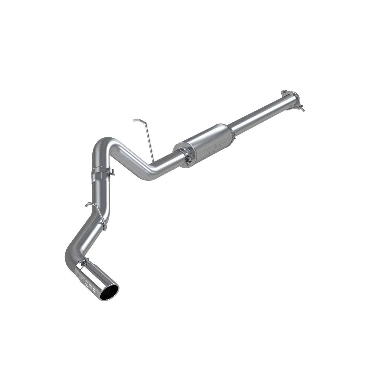 MBRP MBRP 2011 2019 Chevrolet GMC 2500 3500 HD Pick-up 6.0L V8 T409 Stainless Steel 3.5 Cat Back Single Side S5076409 | S5076409