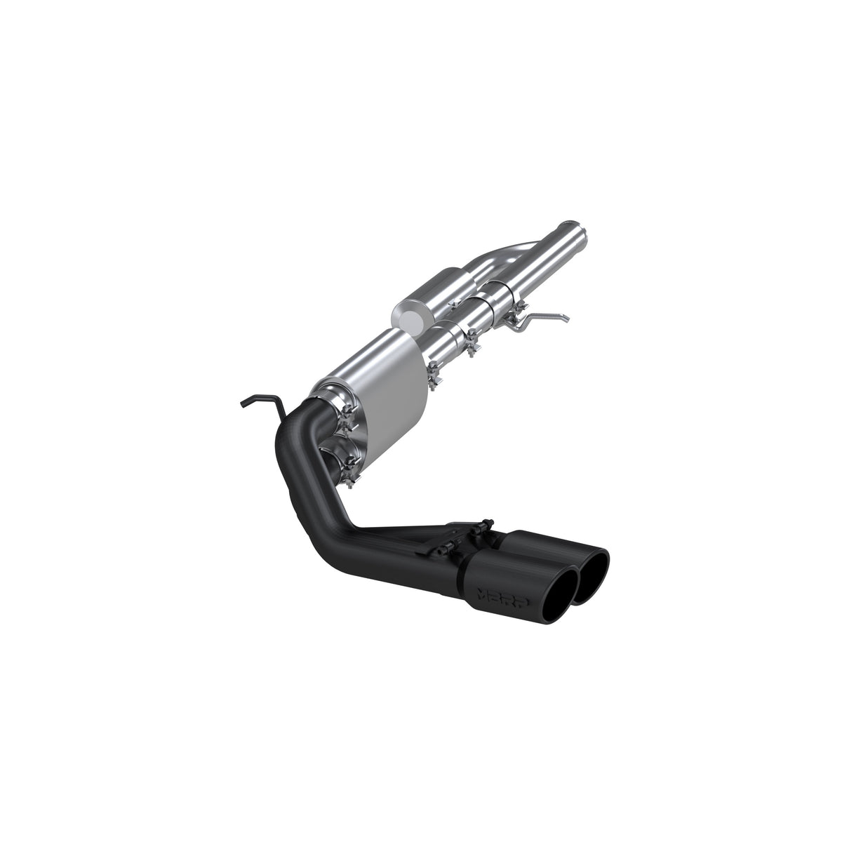 MBRP MBRP 2019 2019 Chevrolet GMC 1500 Silverado Sierra 4.3L V6 5.3L V8 Limited (LD) Black-Coated Aluminized Steel 3 Cat Back Pre-Axle Dual Outlet S5081BLK | S5081BLK