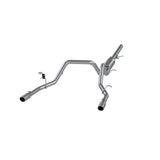 MBRP MBRP 2014 2018 Chevrolet GMC 1500 Silverado Sierra 4.3L V6 5.3L V8 - One-piece driveshaft only Aluminized Steel 3 Cat Back Dual Split Rear S5084AL | S5084AL
