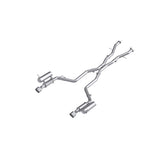MBRP MBRP 2011 2026 Dodge Durango 5.7L Aluminized Steel 3 Cat-Back Dual Split Rear Street Profile S5107AL | S5107AL
