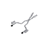 MBRP MBRP 2011 2026 Dodge Durango 3.6L T304 Stainless Steel 3 Cat-Back Dual Split Rear with Carbon Fiber Tips Street Profile S51093CF | S51093CF
