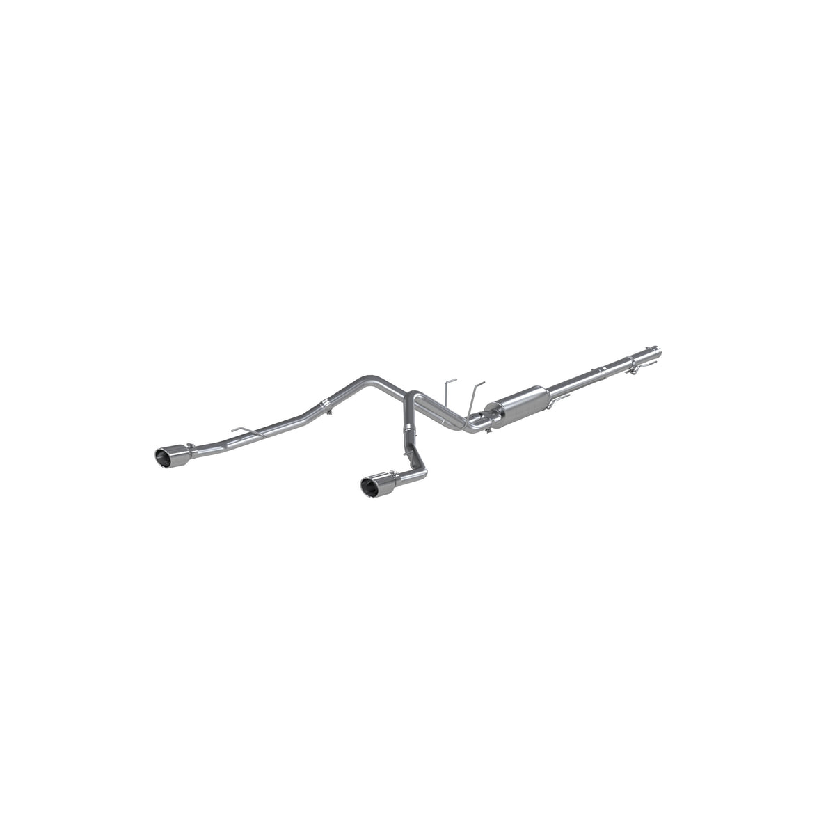 MBRP MBRP 2009 2010 Dodge Ram 1500 5.7L Aluminized Steel 2.5 Cat Back Dual Split Rear S5146AL | S5146AL