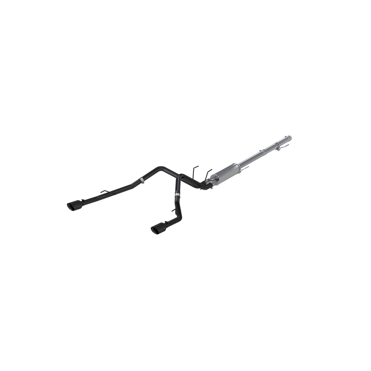 MBRP MBRP 2011 2018 RAM 1500 5.7L Black-Coated Aluminized Steel 2.5 Cat Back Dual Split Rear S5146BLK | S5146BLK