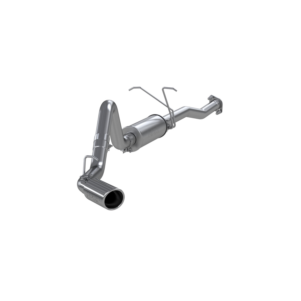 MBRP MBRP 1998 2011 Ford Ranger 3.0 4.0L T409 Stainless Steel 2.5 Cat Back Single Side S5226409 | S5226409