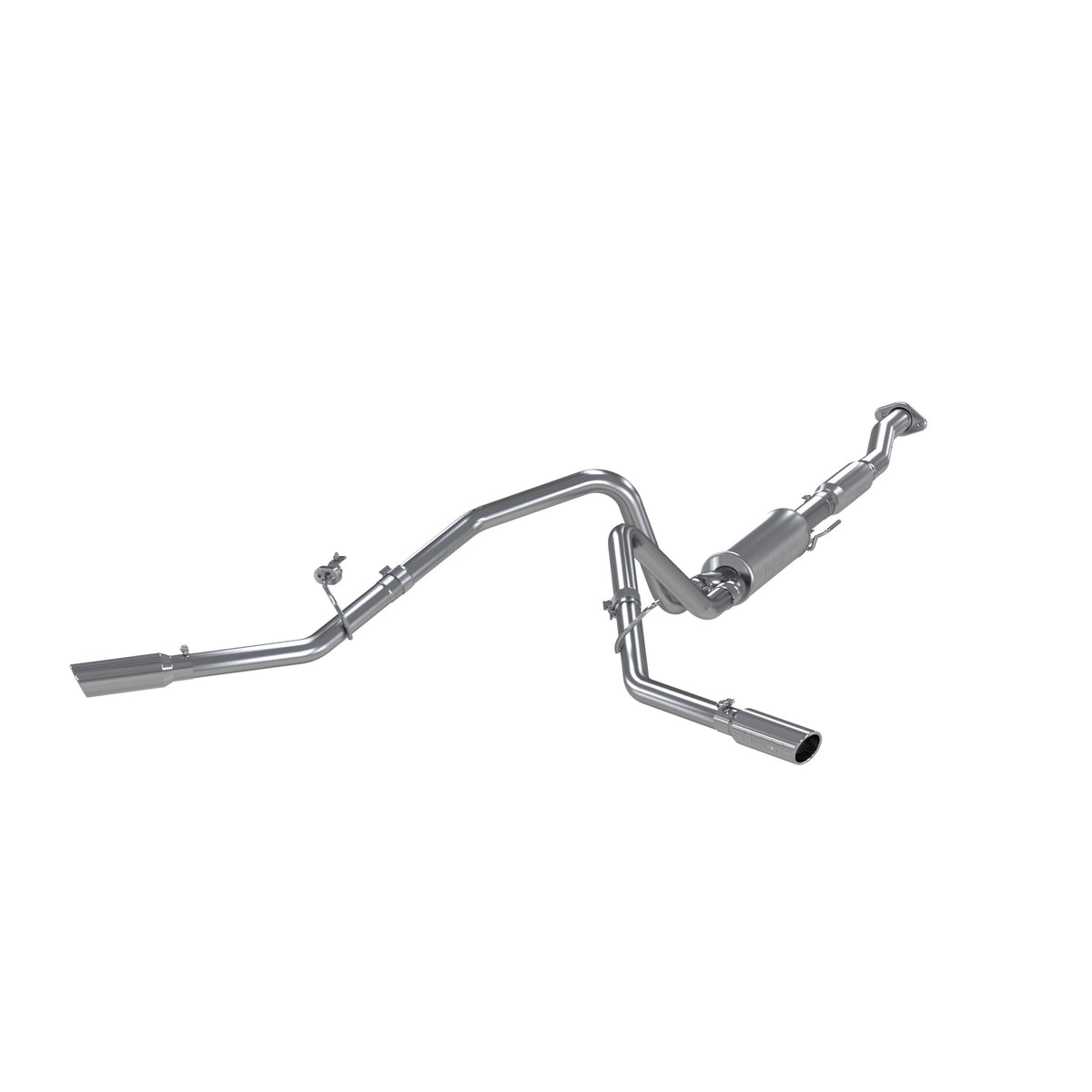 MBRP MBRP 2011 2014 Ford F-150 5.0L RC-LB; EC CC-6.5 5.5 box Aluminized Steel 2.5 Cat Back Dual Side S5232AL | S5232AL