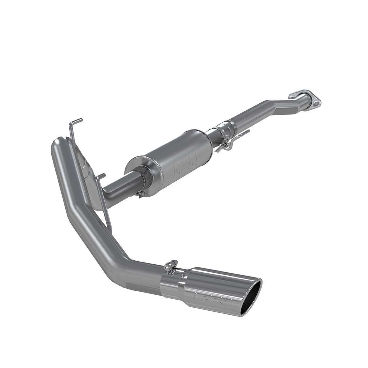 MBRP MBRP 2011 2014 Ford F-150 V6 EcoBoost T409 Stainless Steel 3 Cat Back Single Side S5236409 | S5236409