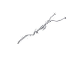 MBRP MBRP 2022 2026 Toyota Tundra 3.4L T304 Stainless Steel 3 Cat-Back High Clearance Single Rear Turn Down S5305304 | S5305304