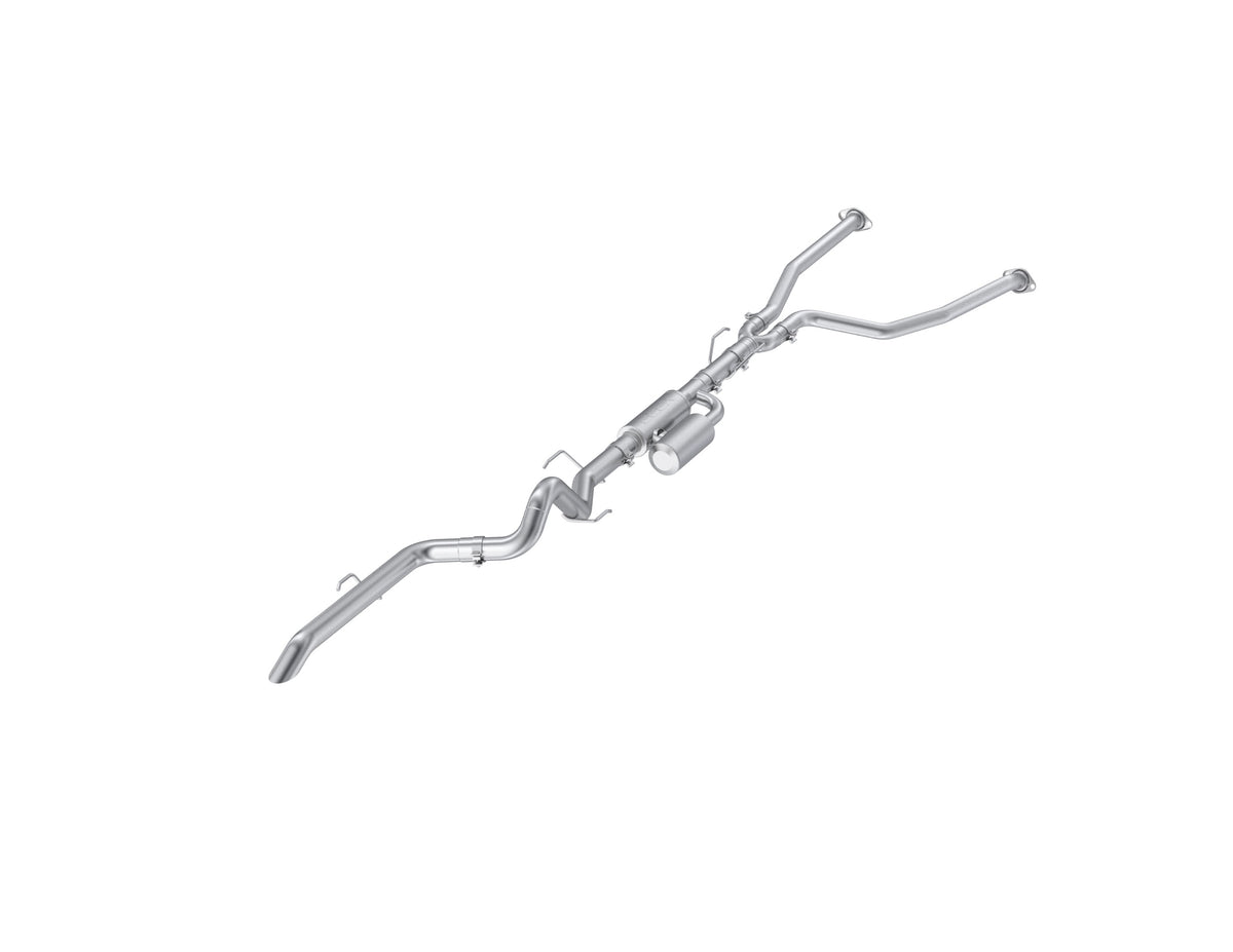 MBRP MBRP 2022 2026 Toyota Tundra 3.4L Aluminized Steel 3 Cat-Back High Clearance Single Rear Turn Down S5305AL | S5305AL