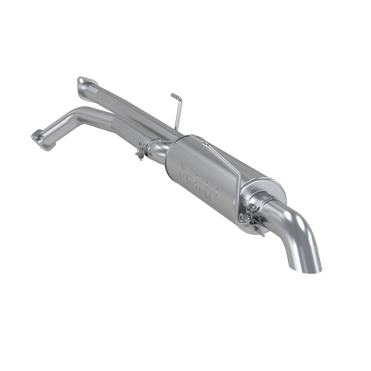 MBRP MBRP 2007 2008 Toyota Tundra 4.7L 5.7L RC-8ft Bed EC-6.5ft Bed.  CC Aluminized Steel 2.5 Dual Cat-Back 3 Turn Down S5318AL | S5318AL