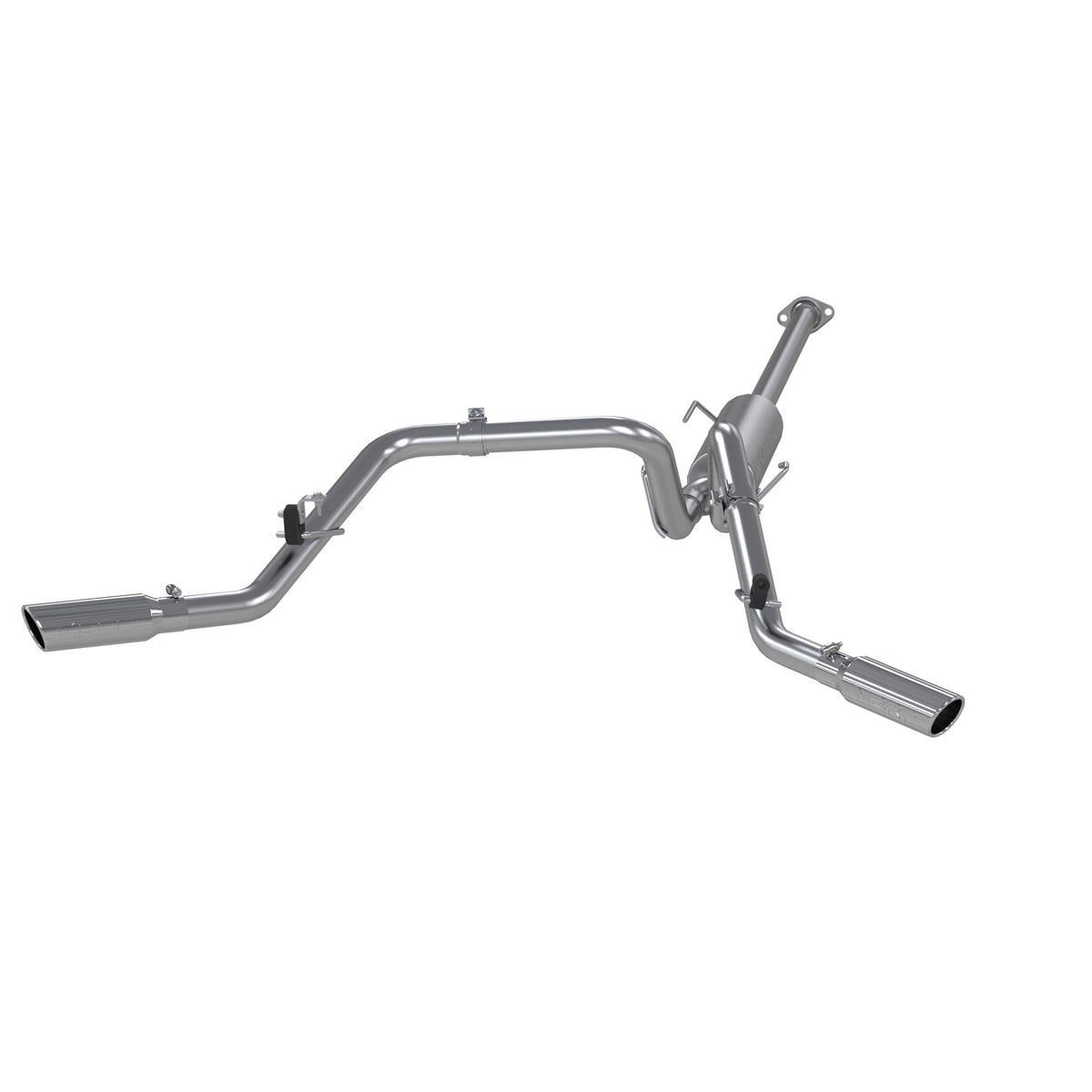 MBRP MBRP 2005 2015 Toyota Toyota Tacoma 4.0L EC CC T409 Stainless Steel 2.5 Cat Back Dual Split Side S5328409 | S5328409