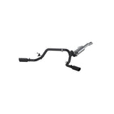 MBRP MBRP 2016 2023 Toyota Tacoma 3.5L Black-Coated Aluminized Steel 3 Cat Back Dual Split Side S5340BLK | S5340BLK