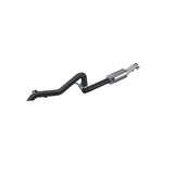 MBRP MBRP 2012 2018 Jeep Wrangler Rubicon (JK) 3.6L V6 2dr 4dr Black-Coated Aluminized Steel 2.5 Cat Back Off-Road Tail Pipe Single Rear Exit S5530BLK | S5530BLK