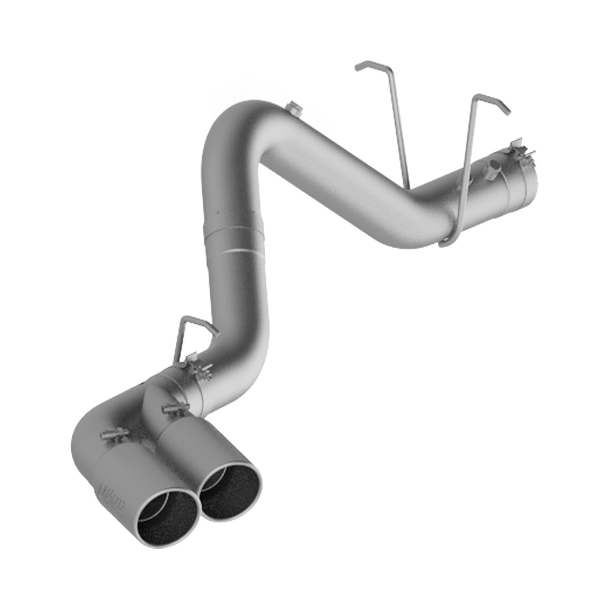 MBRP MBRP 2011 2019 Chevrolet GMC 2500 3500 Duramax Aluminized Steel 4 Filter Back Dual Outlet Single Side S6033AL | S6033AL