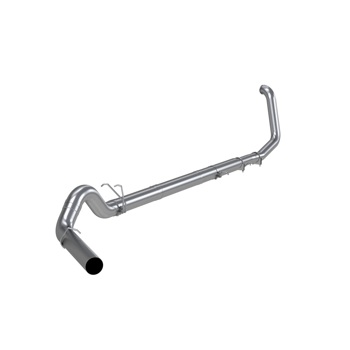 MBRP MBRP 1999 2003 Ford F-250 350 7.3L T409 Stainless Steel 5 Turbo Back Single Side Exit - No Muffler S62220SLM | S62220SLM