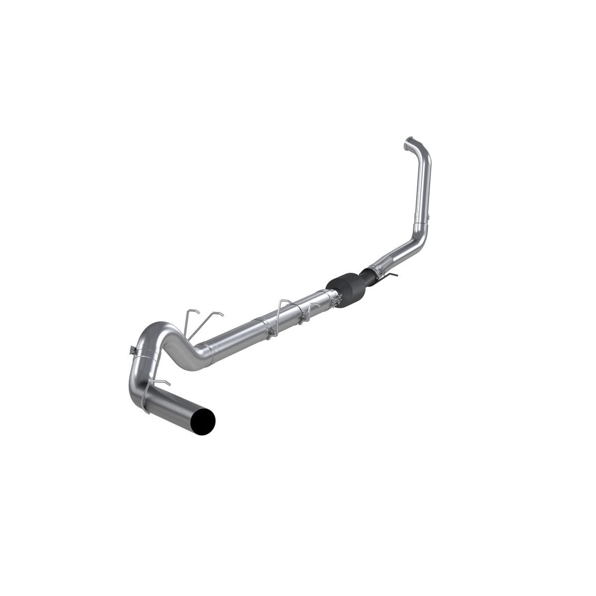 MBRP MBRP 2003 2007 Ford F-250 350 6.0L T409 Stainless Steel 5 Turbo Back Single Side Exit - No Muffler (Retains Factory or Approved Catalytic Convertor) S62240SLM | S62240SLM