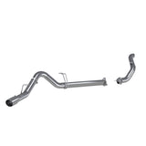 MBRP MBRP 2011 2014 Ford F-250 350 450 6.7L Aluminized Steel 4 Filter Back Single Side Exit Down Pipe S6284AL | S6284AL