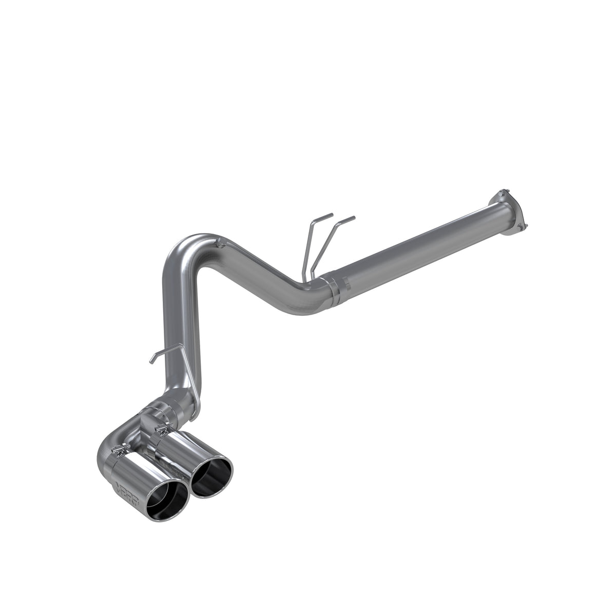 MBRP MBRP 2011 2016 Ford F-250 350 450 6.7L T409 Stainless Steel 4 Filter Back Dual Outlet Single Side S6288409 | S6288409