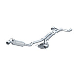 MBRP MBRP 2010 2015 Chevrolet Camaro V6 3.6L T409 Stainless Steel 2.5 Dual Cat Back with Round Tips S7020409 | S7020409