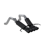 MBRP MBRP 2014 2019 Chevrolet Corvette C7 6.2L Black-Coated Aluminized Steel 3 Dual Muffler Axle Back with Quad Dual Wall Tips S7030BLK | S7030BLK