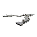 MBRP MBRP 2008 2014 Dodge Challenger SRT8 6.1L Hemi T304 Stainless Steel 3 Cat Back Dual Split Rear (Street Version) S7110304 | S7110304