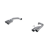 MBRP MBRP 2018 2023 Ford Mustang GT 5.0L T304 Stainless Steel 2.5 Axle Back with Quad Dual Wall Tips S7211304 | S7211304
