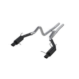 MBRP MBRP 2011 2012 Ford Shelby GT500 Black-Coated Aluminized Steel 3 Cat Back Dual Split Rear (Street Version) S7258BLK | S7258BLK
