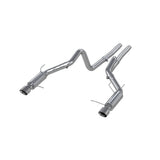 MBRP MBRP 2011 2012 Ford Shelby GT500 T304 Stainless Steel 3 Cat Back Dual Split Rear (Race Version) S7260304 | S7260304