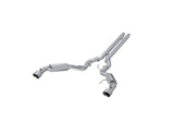 MBRP MBRP 2015 2017 Ford Mustang GT 5.0 - Coupe Only Aluminized Steel 3 Cat Back Dual Split Rear with 4.5 Tips (Race Version) S7278AL | S7278AL