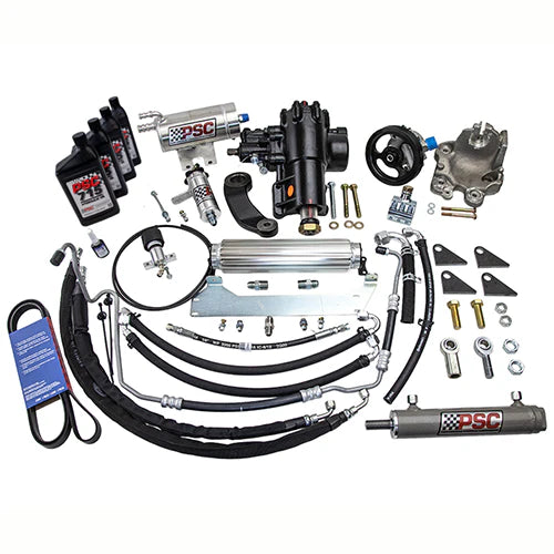 PSC Steering Performance Steering BIG BORE XD Cylinder Assist Kit – Jeep Wrangler JL Gladiator JT 3.6L (2020 ) – OE Axle – OE Tie Rod SK689R36JP3-OE | SK689R36JP3-OE