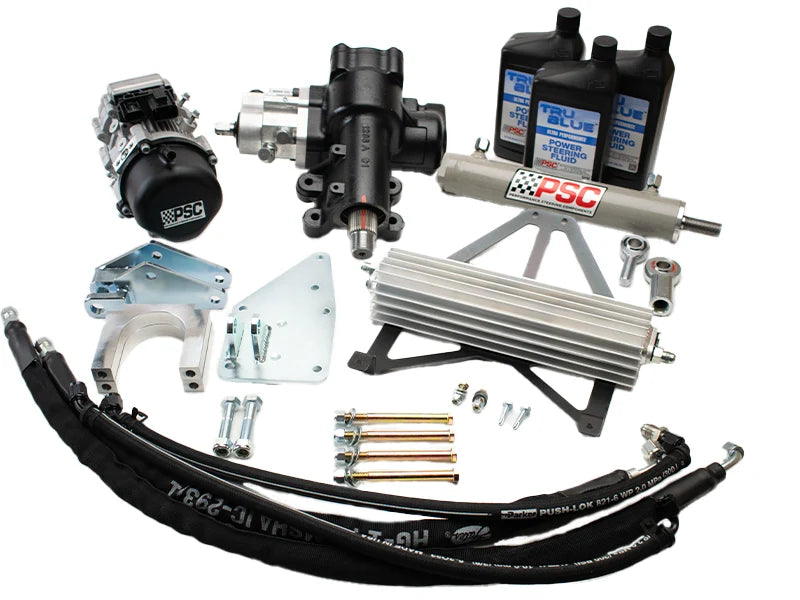 PSC Steering Performance Steering Cylinder Assist EHPS Kit – JL JT Diesel (2020–2023) – 6.75 Stroke – OEM Tie Rod SK691R30JP1-OE | SK691R30JP1-OE