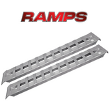 Gen-Y Hitch 1 pair Heavy Duty 7 foot Aluminum Loading Ramps 14in x 84in 6K Towing Capacity | GH-16084