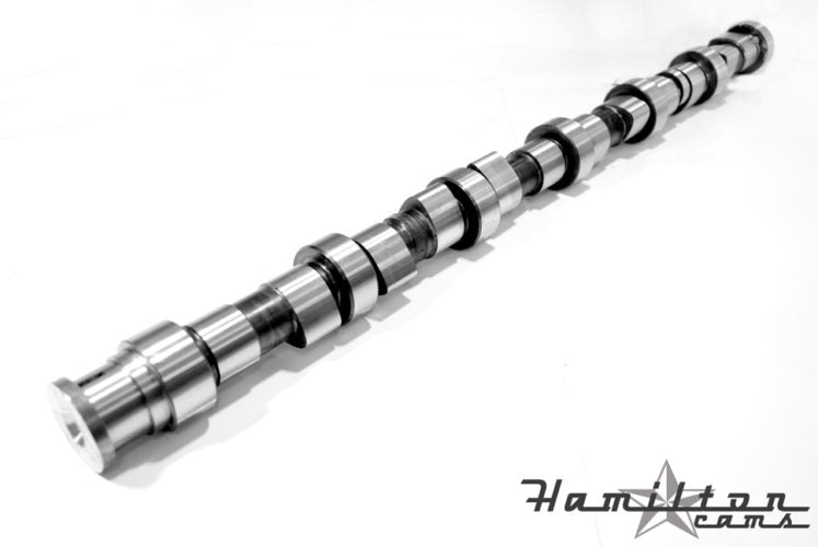 Hamilton Cams Cummins 89-18 Stage 3 - Hot Street/Strip Cam (Steel) 188/220 at .050in .310/.320 108LSA largest drop in cam great fpr hot street trucks an moderate competion from Idle to 4500 rpm * must run steel tappets and machine block for cam bushings |