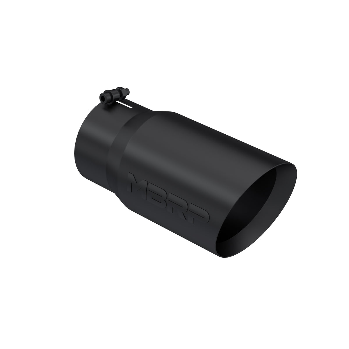 MBRP MBRP Black Coated Tip; 6 OD Dual Wall Angled 5 inlet 12 length T5074BLK | T5074BLK