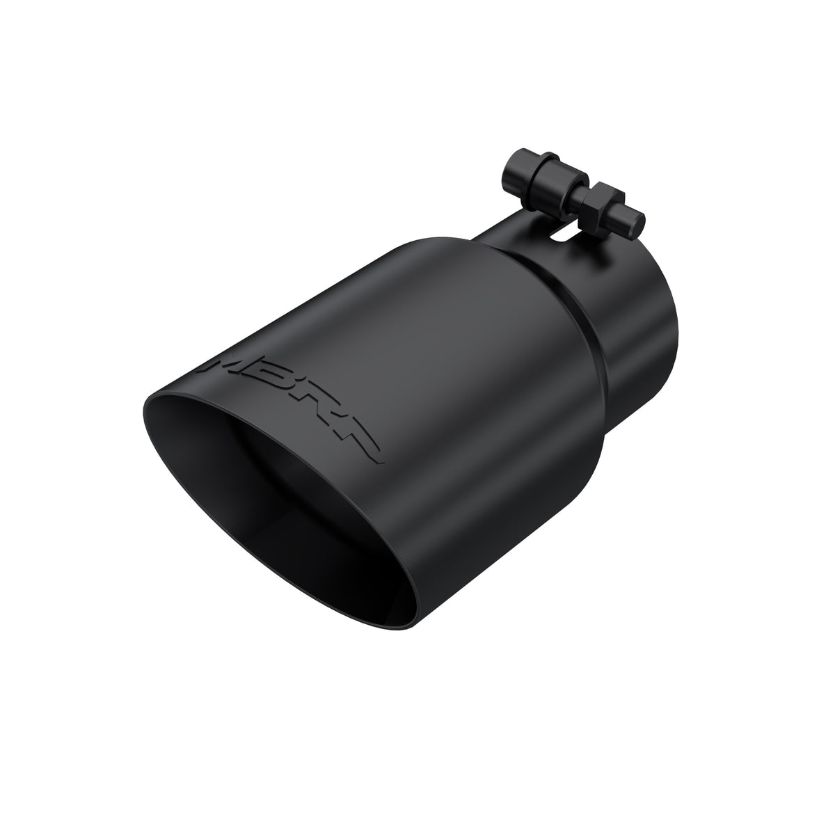 MBRP MBRP Black Coated Tip; 4 OD; Dual Wall Angled; 3 inlet; 8 length T5122BLK | T5122BLK