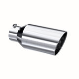MBRP MBRP T304 Stainless Steel Tip; 8 OD; Rolled End; 5 ID; 18 length T5129 | T5129