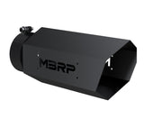 MBRP MBRP Black Coated Hex Tip; 5 ID ; 6 OD; 16 length ; No Logo Plate T5167BLK | T5167BLK