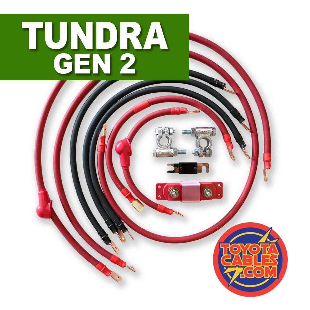 JeepCables.com JeepCables Big 7 Toyota Tundra (Gen 2 - 2007-2018) 5.7L 2GA | TUNDRA-G2-2G-5.7