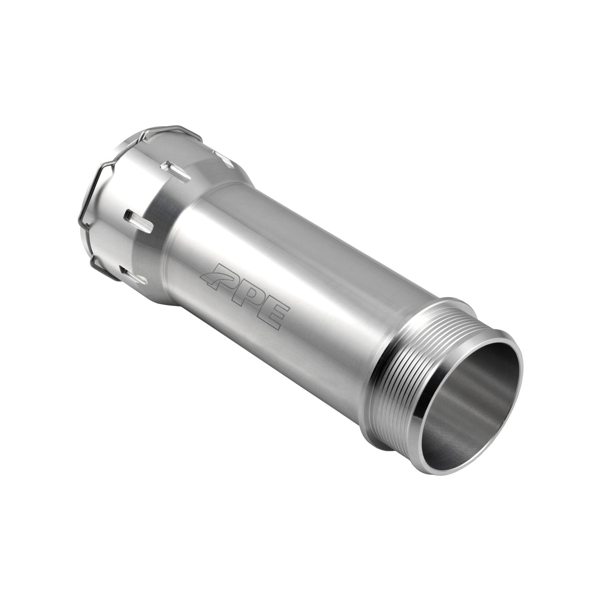 Pacific Engineering PPE Power Turbo Resonator Delete Kit - GM 3.0L Duramax 2020-2026 - Billet - Raw 115020400 | 115020400