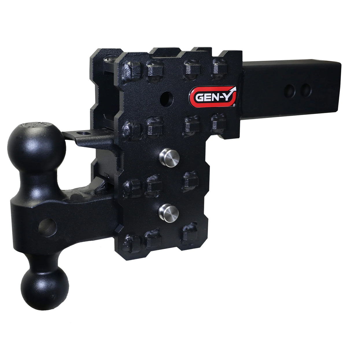 Gen-Y Hitch PHANTOM-X 2.5 Solid Shank 5 Drop 1.6K TW 16K Hitch  GH-051 Versa-Ball  GH-032 Pintle Lock | GH-2423X