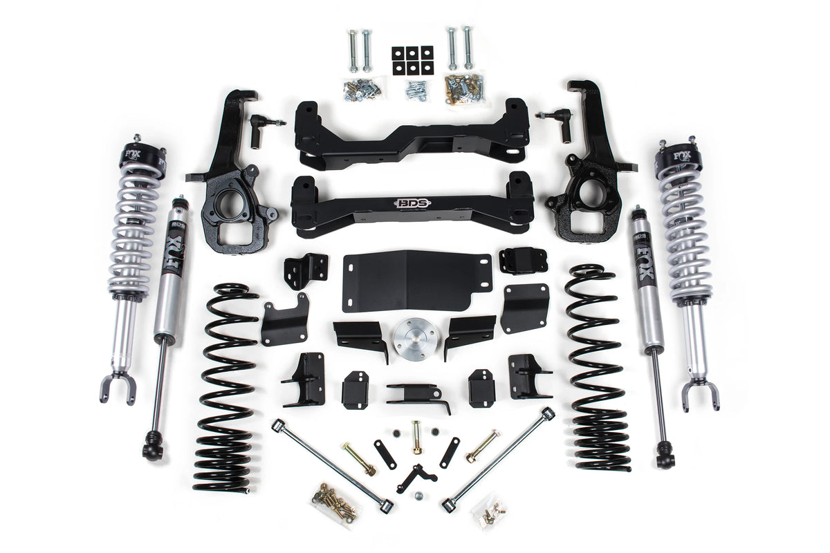 BDS Suspension 2019-2023 Dodge/Ram 1500 Truck 4wd 6 Suspension Lift Kit 5 Rear Coil Spring OE 22 s- Fox 2.5 PES C/O  Fox 2.0 Rear | 1662FPE