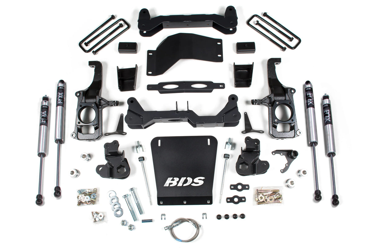 BDS Suspension 11-15 GM HD 4.5in Torsion Bar System | 1819FS