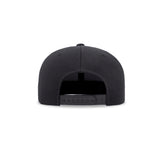 Edge Black Snap Back Flat Bill - 99203E