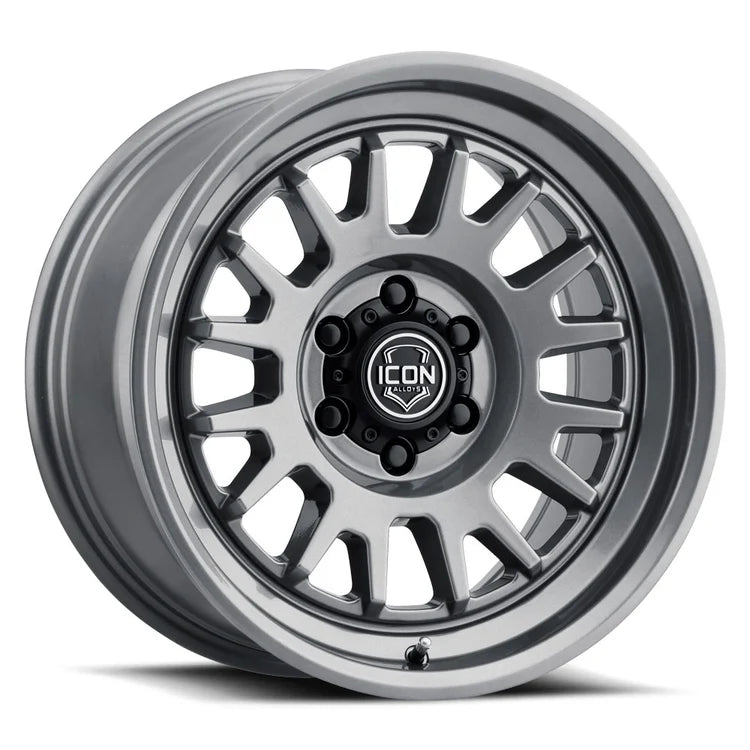 Icon Suspension ICON ALLOYS ANZA GUN METAL - 17 X 8.5 / 6 X 5.5 / 0MM / 4.75 BS | 8217858347GM