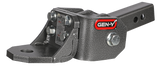 Gen-Y Hitch GLYDER TORSION-FLEX 2in Shank 2in drop 4K - 7K TW 7K Hitch and Ball Platform with 1in Diameter Mounting Hole | GH-12001