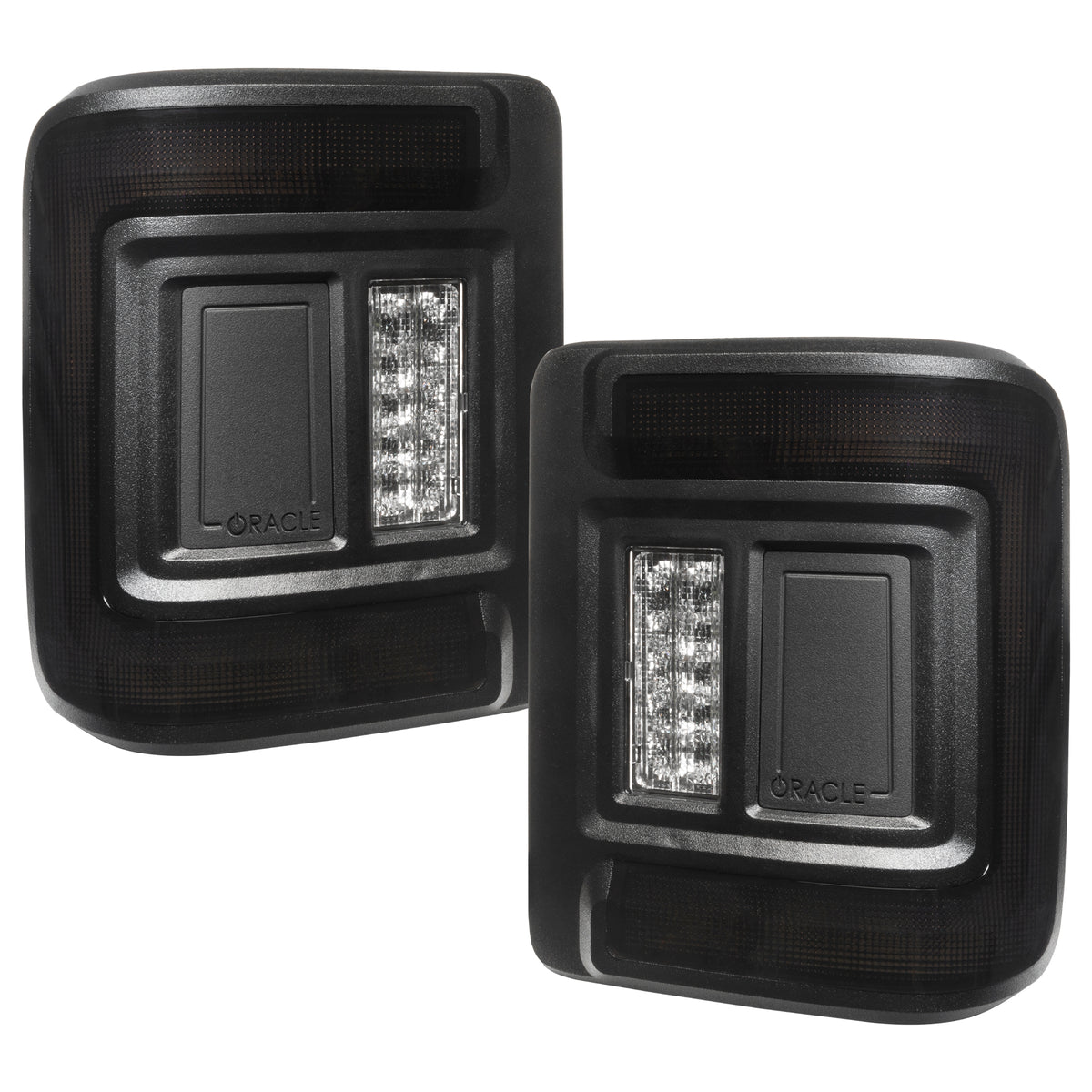 Oracle Oracle Light Black Series Flush Mount LED Tail Light for Jeep Wrangler JL - Tinted Len 5884-504-T | 5884-504-T